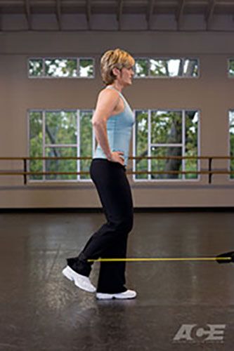 Standing hamstring curl