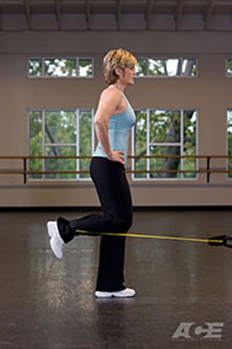 Standing hamstring curl