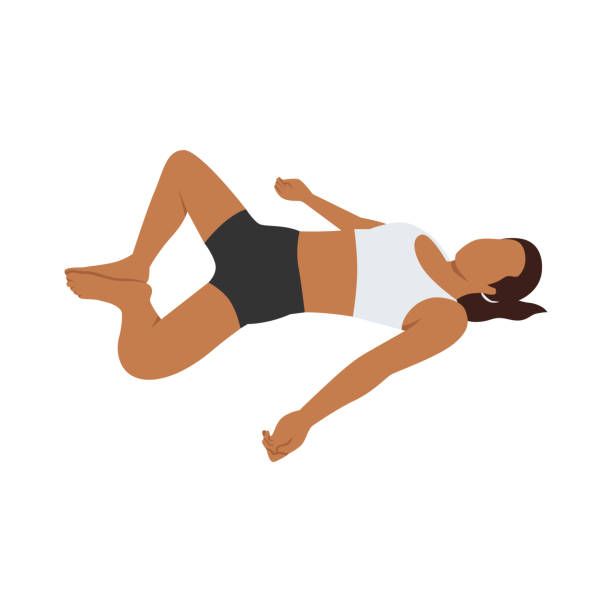 Reclining Bound Angle Pose